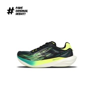 HIJAU 910 Nineten Haze Strike Running Shoes Prime - Black, Green, and/Lime