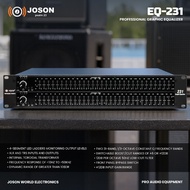 Professional Graphic Equalizer Joson 231 Audio Equalizer for Karaoke Sound System