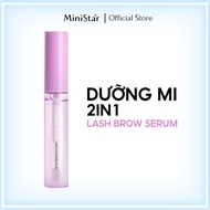 Lengthens And Thickens Lashes With Biotin Peptides And Ginseng Extract - 2 in 1 Lash Brow Serum The 