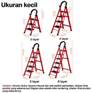 3-Step 4-Step 5-Step 6-Step Folding Ladder - Portable Aluminum Ladder - Minimalist Home Ladder - Mul