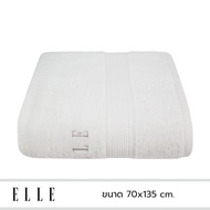 ELLE Towel ผ้าขนหนู COTTON &amp; SPUN POLYESTER มีให้เลือกถึงไซสใหญ่พิเศษ [ TEC053 ]