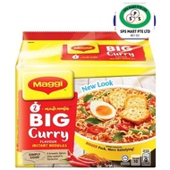Maggi Big 2 Minute Instant Noodles Curry 5 x 101g