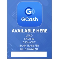 ◊✘Gcash Tarpauline Cash in Cash out  (18x24) gcashtarpulin