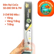 COCO SD-300 3-Color Mode Spotlight (5W - 7W) | Specialized for Aquariums, Biotop Tanks, Semi-terrain