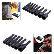 Miulika Screw Tap Socket Set Spanner Accessory, High Hardness Square Driver Thread Screw Tapping Chu