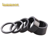 Lammcou Bicycle Carbon Fiber Washer 1-1/8" Stem washer Spacer 28.6mm MTB Front Fork 3/5/10/15/20mm Road Bike Accessories