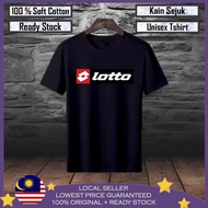 🔥Premium Cotton🔥Lotto  Baju Viral Lelaki Men T shirt 100% Cotton Baju Tshirt Lelaki Baju Perempuan