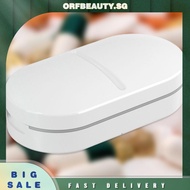 [orfbeauty.sg] Medicine Pill Cutter Box Multifunctional Medicine Pill Holder for Outdoor Travel
