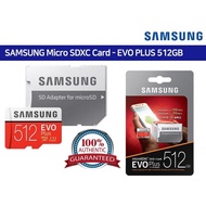 Samsung Evo Plus MicroSD Card 4K U3 512GB / Samsung MicroSD Card