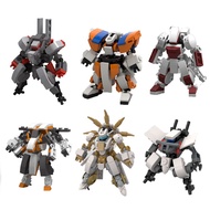 MOC Building Blocks Compatible with Lego Small Mecha MOC Assembling Robot Educational Creative Octop