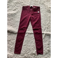 High-Waisted Skinny Stretch Jeans hollister 30
