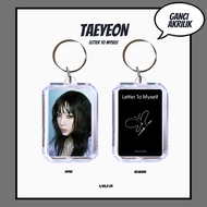 GANTUNGAN ACRYLIC KEYCHAIN GIRLS GENERATION LETTER MYSELF KEYCHAIN ACRYLIC KEYCHAIN KPOP UNOFFICIAL 