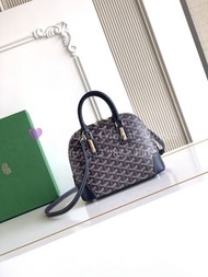 紫鑽🌟誠信商家🌟💜全新Goyard Alpin MM 深藍 Goyardine帆布配皮革 全新手挽斜孭袋送朋友 送情人 節日禮物