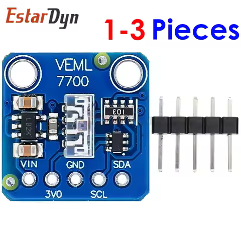 EstarDyn VEML7700 Ambient Light Sensor Module 120k Lux Light measuring Sensor 3.3V 5V I2C IIC Interf