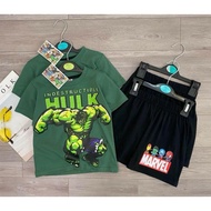 Green hulk Superhero Boys Set