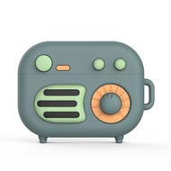 Bao Case Cho Airpods Pro/ Airpods 3 Kai Hình Radio Retro