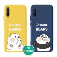 iPhone 6 6S 7 8 Plus 5 5S SE Cover iPhone X XR XS Max We Bare Bears Yellow TPU Phone Case