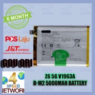 Compatible For Vivo Z6 5G V1963A V1963 1963 B-M2 5000mAh Battery Batery Batteries M2 Z65G