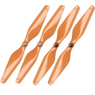 Upgrade Propellers for 3DR Solo with Built-in Nut - Orange, 4 pcs