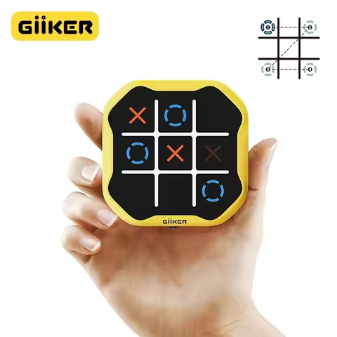 Giiker Super TIC-TAC-TOE BOLT Chess Compact And Portable Family Board Game Chess Toys For Kids Gifts