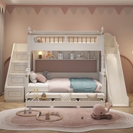 Upper Lower Bunk Bunk Bunk Bed Two-Layer Upper Lower Bed Bunk Bunk Bunk Children's Bed Boys Mothers 