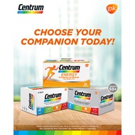 Centrum Regular, Centrum Silver, Centrum Energy Multivitamin and multimineral