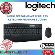 Logitech MK850 Performance Wireless Keyboard and Mouse Combo Bluetooth Ergonomic Design (920-008233)