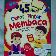 Children's Learning to Read Book 45 Days Quickly Smart Reading for Children Aged 3-5 Years