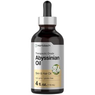 Horbäach Abyssinian Oil | 4 fl oz | Hair and Skin Oil | Paraben, SLS and Fragrance Free | from Cramb