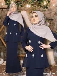 (S - 5XL) TYARA mini riau diamond plus size nikah tunang bridesmaid annual dinner baju event kurung raya 2022 murah