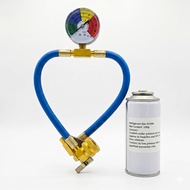 R134a meter hose with R134a Refrigerant Gas 180g Package