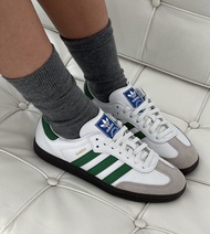 พร้อมส่ง 🌵 Adidas samba OG white green 🧚🏻‍♂️🤍 สีนี้คือเอาหมดไม่สนลูกใครค่าาา สีรีเซลล์แตะหมื่นน้าาา