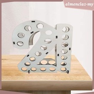 [AlmenclaabMY] Mini Liquor Bottle Holder Birthday Display Shelf for Countertop Gift