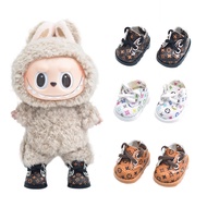 17cm labubu doll shoes 17cm labubu shoes Leather shoes