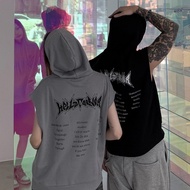 [20ss _ select] Korean Street Y2K Hooded Short Wide Vest