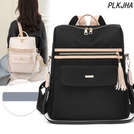 Fashion Backpack Capacity Backpack Tassel Bag Anti-Theft Female Bag Student Leisure Bag