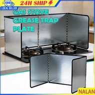 The Shop Is In Bangkok.oil Splash Guard Oil 2 Sizes Width 38.5/76CM Foldable Good Heat Protection Ea