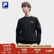 FILA ATHLETICS斐乐官方男子卫衣2023秋季运动针织套头衫