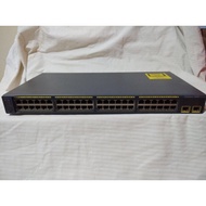 Cisco Catalyst 2960 series Type Switch WS-C2960-48TT-L V03 48 Ports