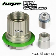 Hope Pro 4 Series Free Hub To 12 Speed MTB Shimano Micro Spline Freehub Cassette