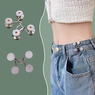 Waist Adjuster, Jeans Buttons, Adjustable and Detachable Buttons, Nail-Free Buttons, Shortened Belts