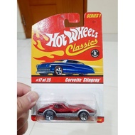 HOT WHEELS CLASSICS CORVETTE STINGRAY