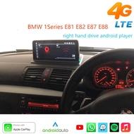 bmw 1series  E81 E82 E87 E88 android player headunit gps radio carplay android auto interior reverse