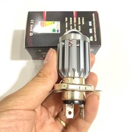 H4 Cos Yellow and White Ball Bearing Led Headlight Fitted for Cars and Motorcycles Type 1