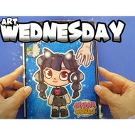 WEDNESDAY's Paper Doll House A2 Paper Doll Toy