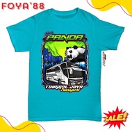 Bus Kids Panda Tunggal Jaya Positive Boys and Girls T-Shirt Merch Up to 70%
