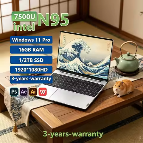 Original Quality 15.6 Inch Laptop Full Configuration Backlit Keyboard 7500mAh Big Battery Win11 Pro 