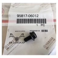 95817-06012 RXZ / Y125ZR / LC135 / Y16ZR Bolt Bracket Headlight Seat Lock / Seal Guard / Swingarm / 