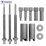 TIMEKEY Motorcycle Bearing Disassembly Tool Kit Bearing Puller Remove Set Bike Bearing Pulling Extra
