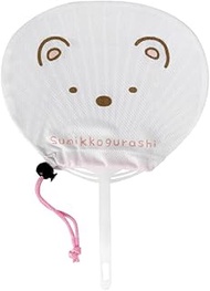 Sumikko Gurashi K3120A Eye Planning Sumikko Gurashi Cool Antibacterial Fan Shirokuma W 7.9 x H 11.0 inches (20 x 28 cm)